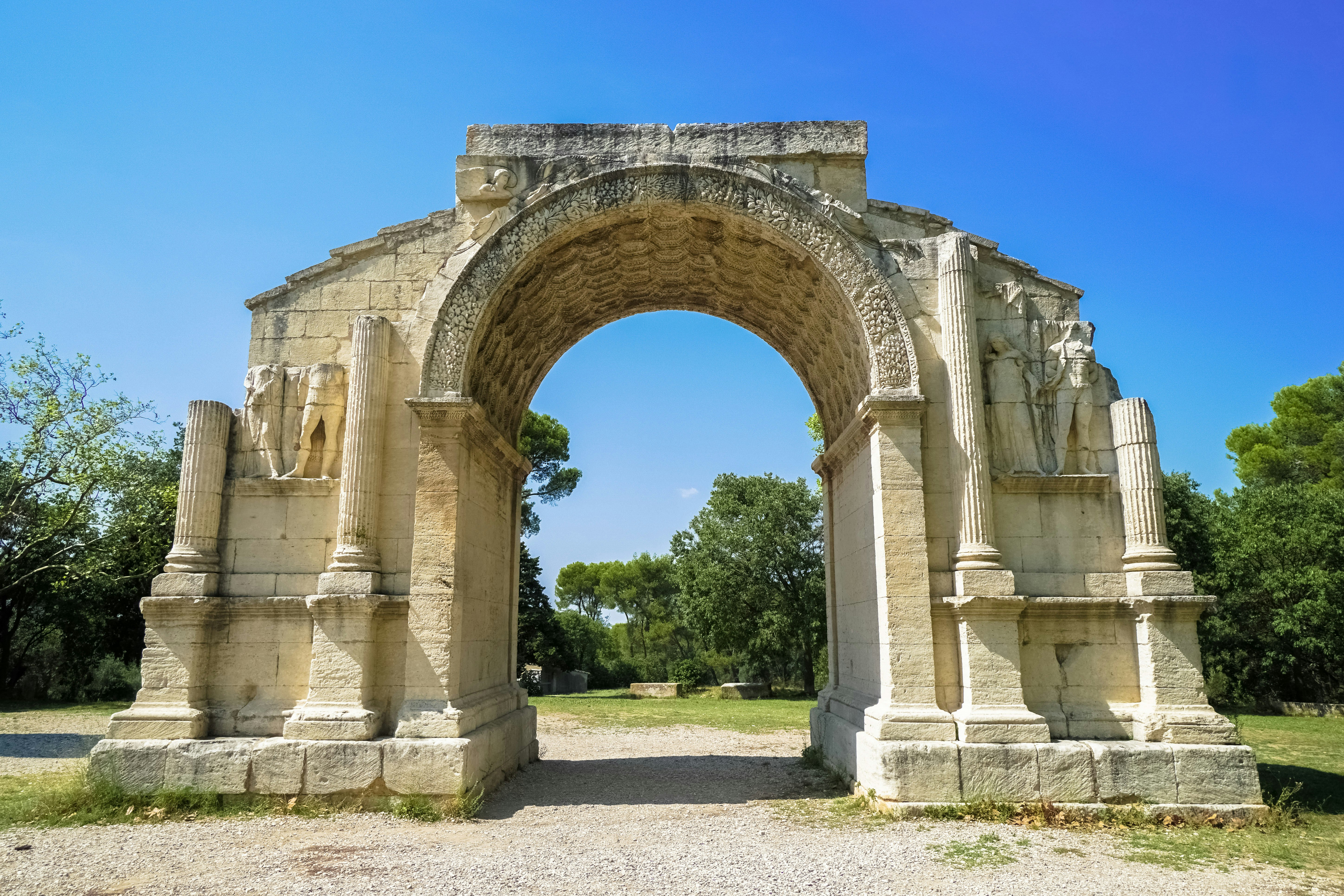 beige concrete arch during daytime